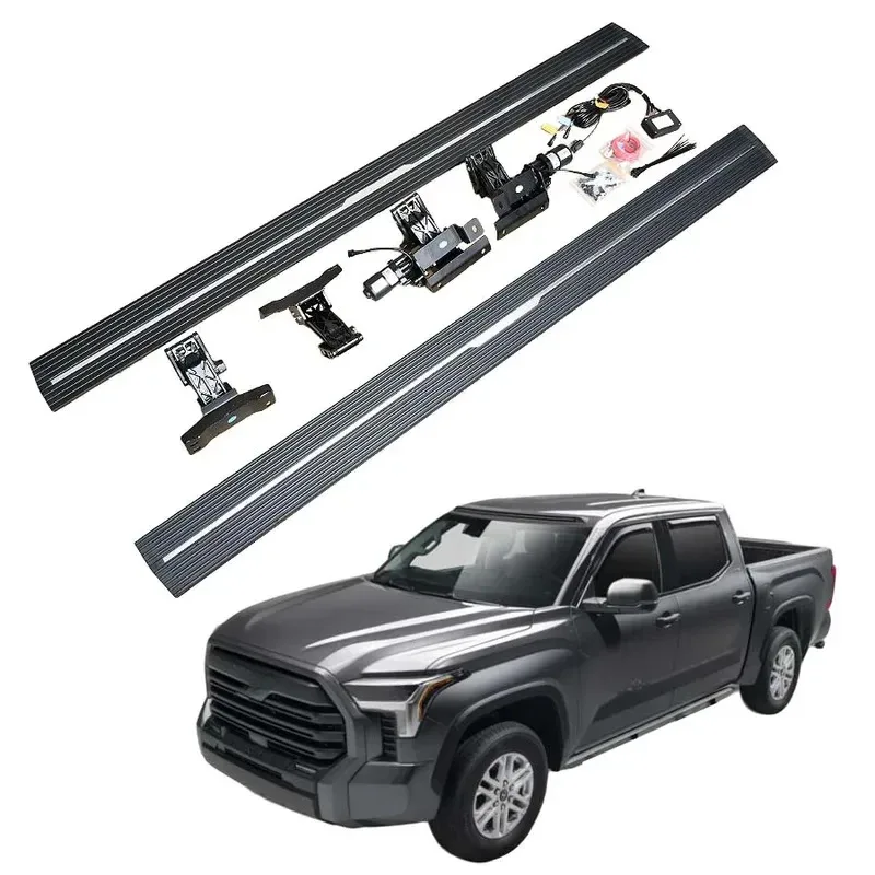 

In Stock Load-Bearing Electric Side Steps for 2022+ Pickup