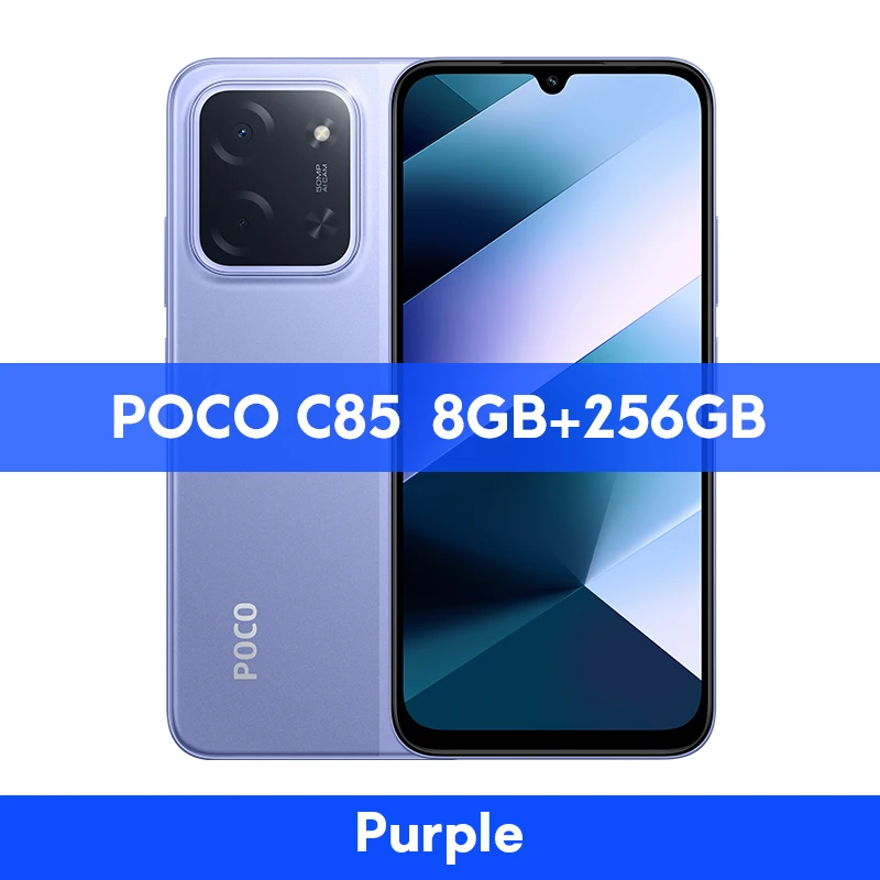 POCO C85 Global Version Smartphone 128/256GB Helio G81-Ultra