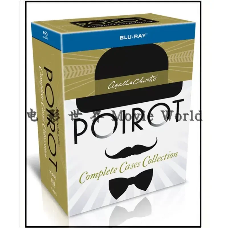 Agatha Christie's Poirot Full DVD Blu-ray High Definition 26 Pieces