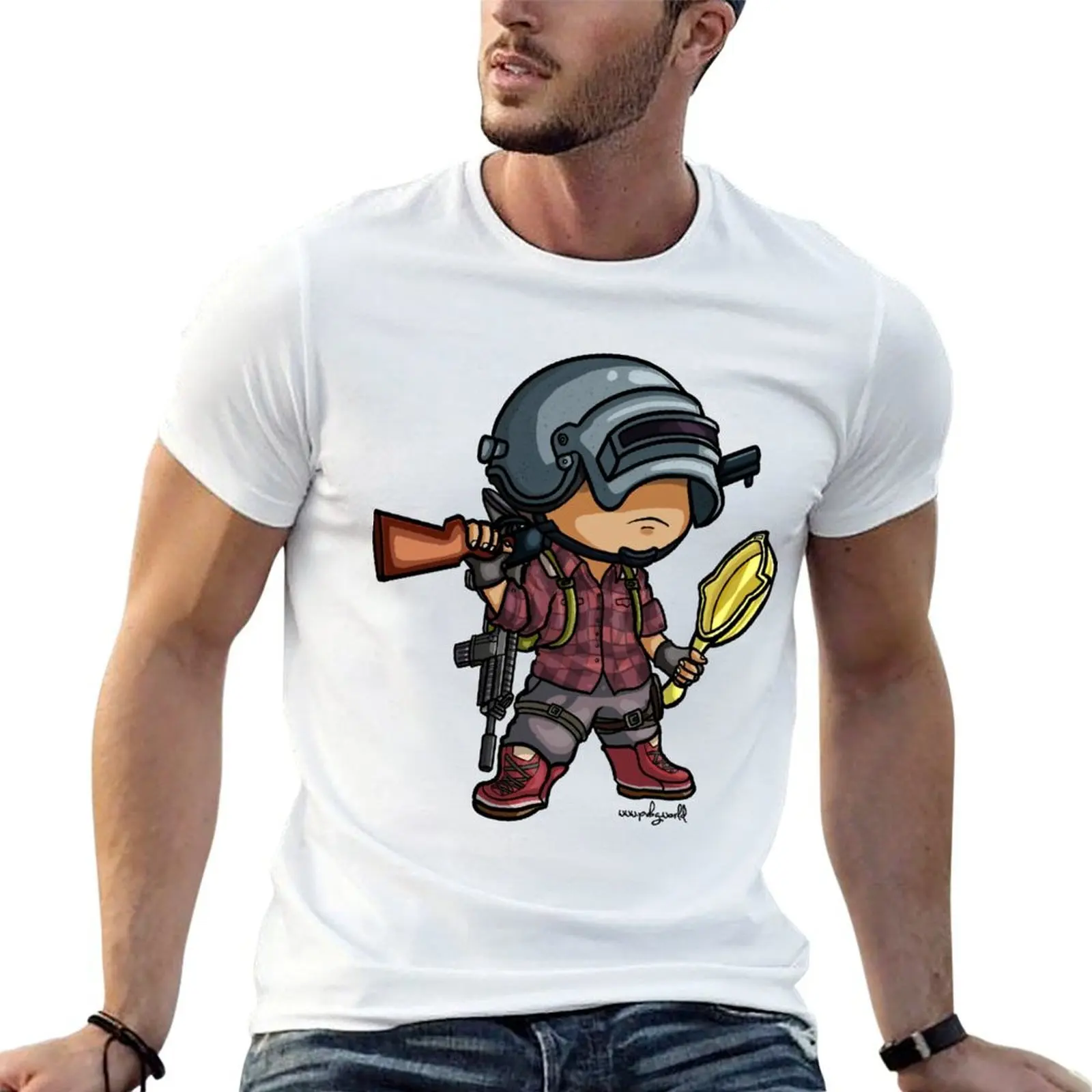 

PUBG - Chibi Style T-Shirt anime tshirt man t shirt luxury T-Shirt