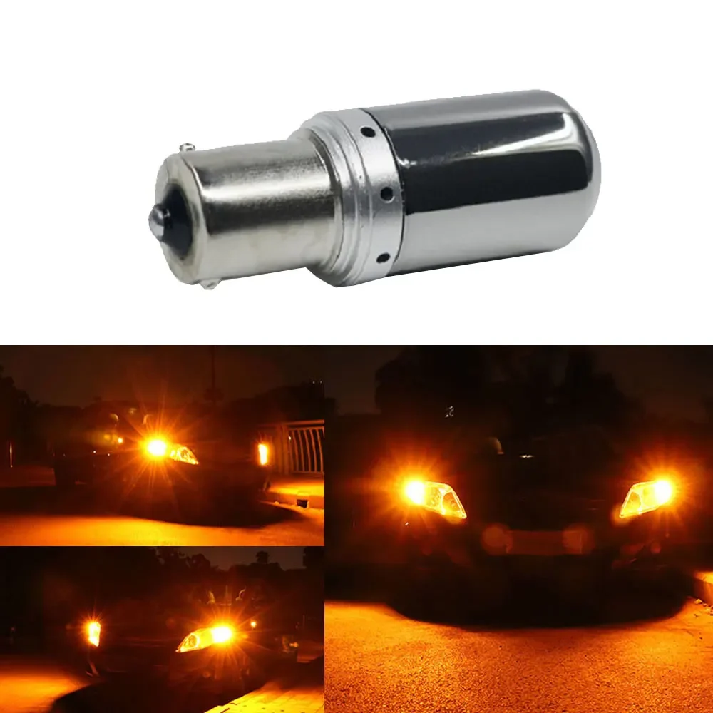 

1Pc Universal Car Canbus 1156 BA15S P21W BAU15S PY21W 7443 T20 7440 W21W LED Bulbs 3014 144smd Turn Signal Lights Brake Lamp