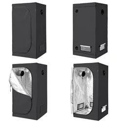 60X60X140Cm 600D  High Quality Plant Grow Box Tent Growing Tent Growbox Dark Room For LED Grow Light Green House Plants Flower