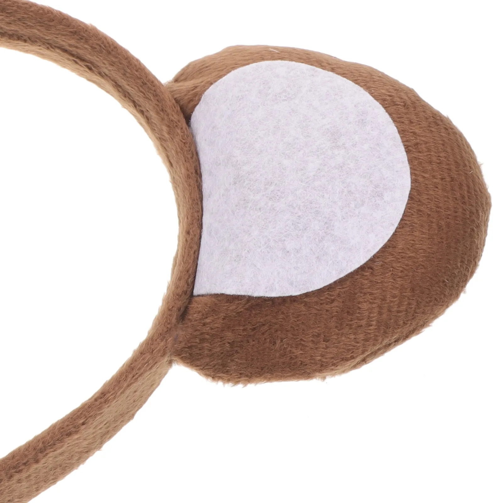 3 قطع من عصابة رأس القرد الكرتونية للأطفال، ربطة عنق على شكل ذيل سهلة الارتداء، إنتاج مسرحي، دعائم تنكرية، عصابة رأس كرتونية