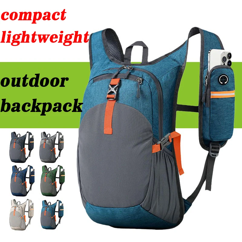 Outdoor Fishing Large Capacity Storage Bag Mountain Hiking Portable Stratification Backpack Camping Wear Resistant Shoulders Bag