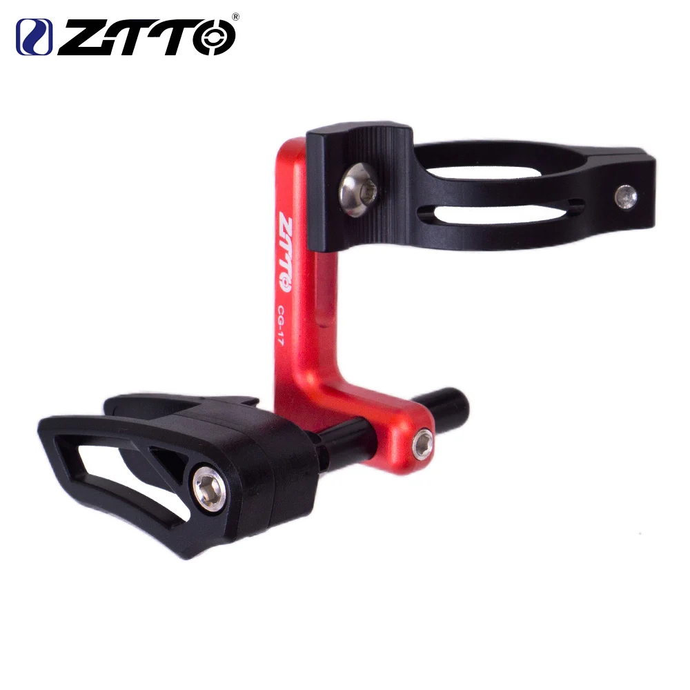 ZTTO MTB Road Bike Single Speed Chain Guide Gravel Bike Cross-country Chain Drop Catcher 50g 1xSystem Front Derailleur 31.8 34.9