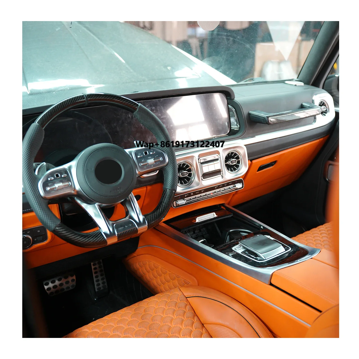 2025 G Class W463 Upgrade to W465 Interior with Entire Seats for  G350.G500.G63