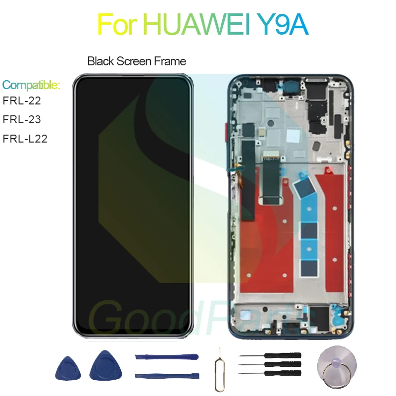 For HUAWEI Y9A LCD Display Screen 6.63