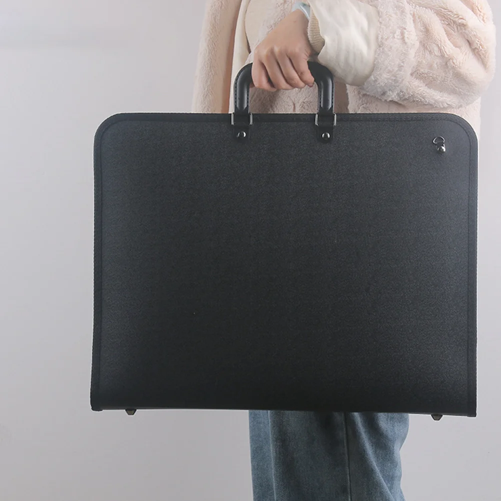 Carrying Art Storage Bag A3 Large Capacity Functional Design Artist Drawing Bag Portable Organizer for Creative Professionals