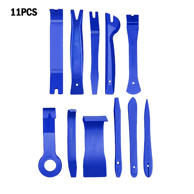 7/8/11/12 Stuks Autodeur Clip Auto Demontage Gereedschap Set DVD Stereo Refit Kits interieur Plastic Trim Panel Dashboard Removal Tools