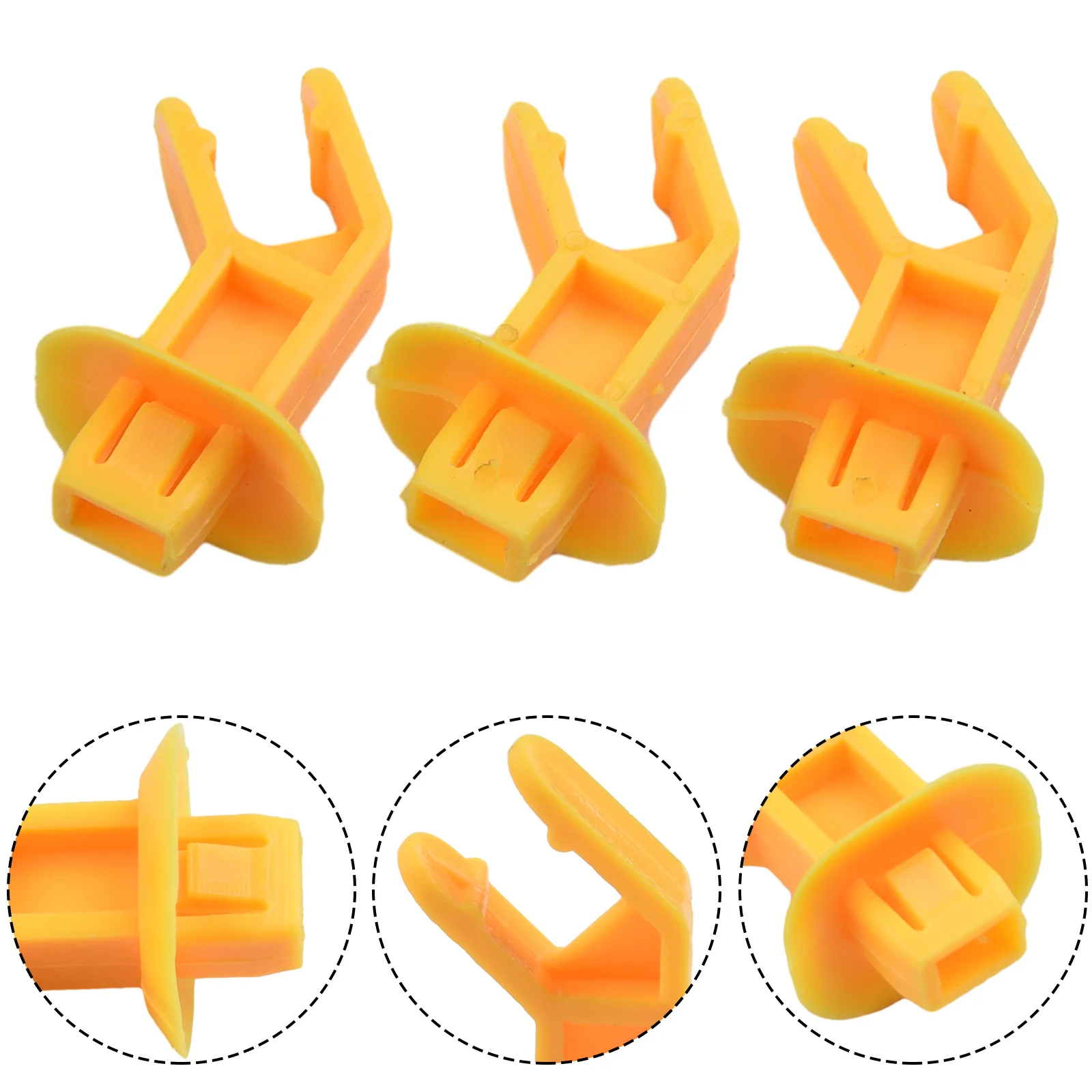 High Quality New Practical Rod Clip CV6Z-16828-A Holder Practical 5x Direct Replacement For Ford Focus Hood-Support