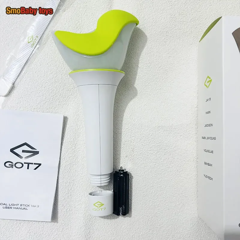 Kpop Ver.3 Goted 7 Lightstick concierto, barra de luz brillante con luces Bluetooth, decoraciones, lámpara Flash de fiesta para regalo de seguidores