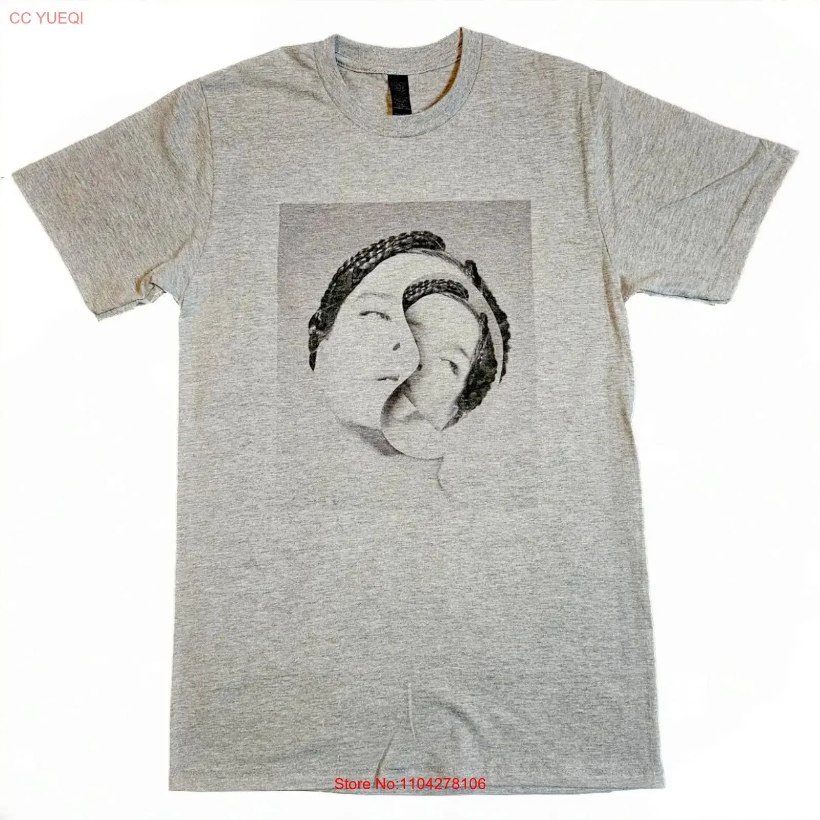 Camiseta Björk gris, tallas S-3XL, diseño artístico homogéneo Vespertine, estilo vintage Björk, lavada, cómoda, elegante, ropa de diseñador