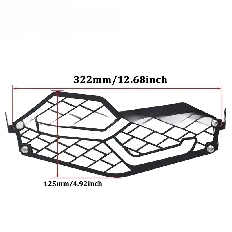 

Новинка для мотоцикла, решетка для фар, защитная крышка с ЧПУ, алюминиевый Goog для F750GS F850GS 2018-2023