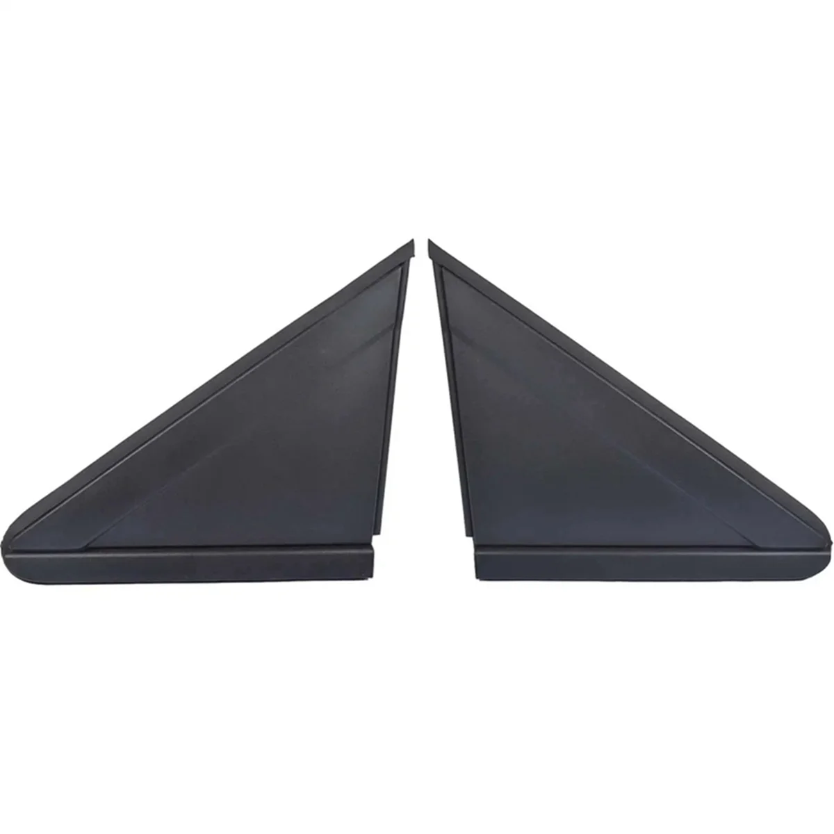 1Pair Mirror Flag Applique for Dodge Grand Caravan Chrysler Town Side View Mirror Triangle Trim 1AN69RXFAA