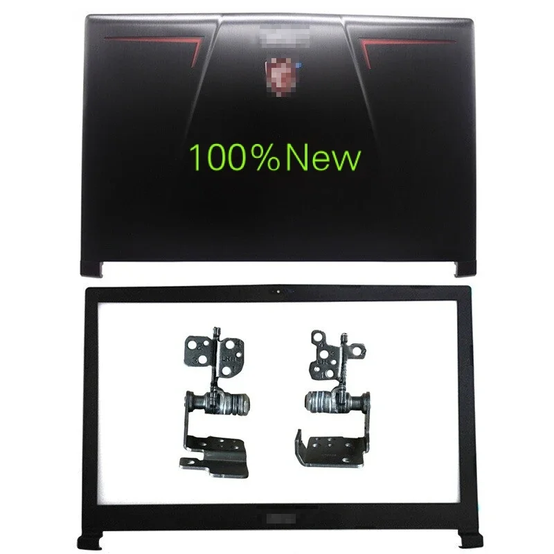 New for MSI GP73 GP73M MS-17C5 MS-17C6 C7 LCD Back Cover/Front Bezel/Lcd Hinges 3077C7A211 3077C1B214