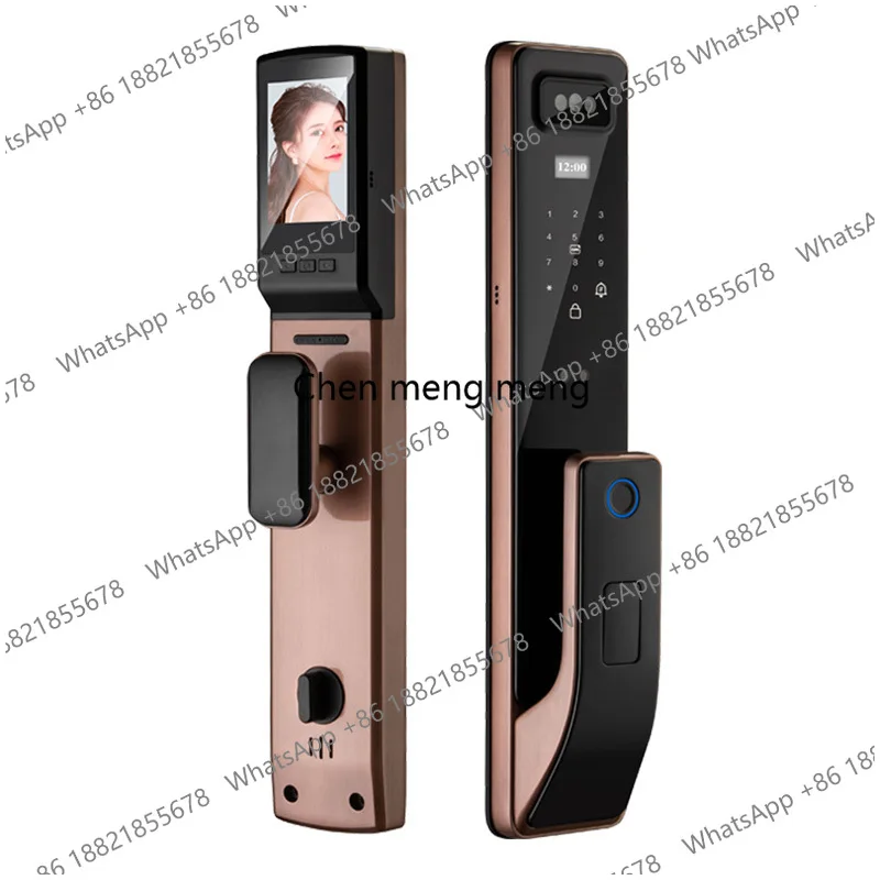 

Automatic smart lock facial recognition remote electronic password lock household visual fingerprint lock