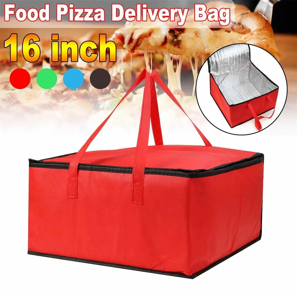 Waterproof Insulated Bag Cooler Folding Picnic Basket Ice Pack Drink Box Thermal Lunch Bag Portable Food Delivery Bag Pizza Bag