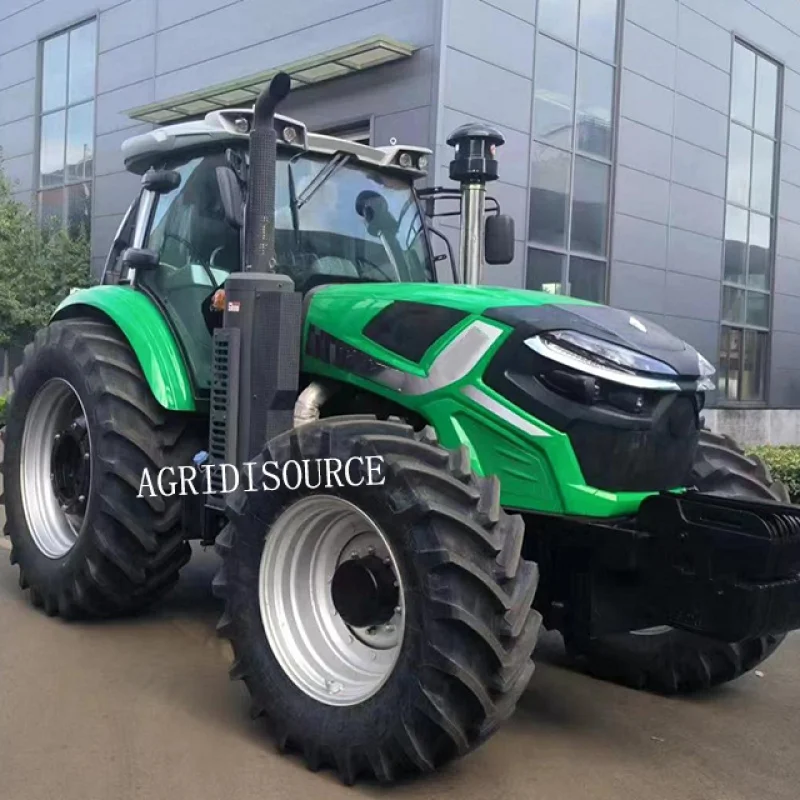 Big promotion 4x4 Wheel Drive CE Certified 100HP 110hp 120hp 200hp Tractor With Front Loader Plough