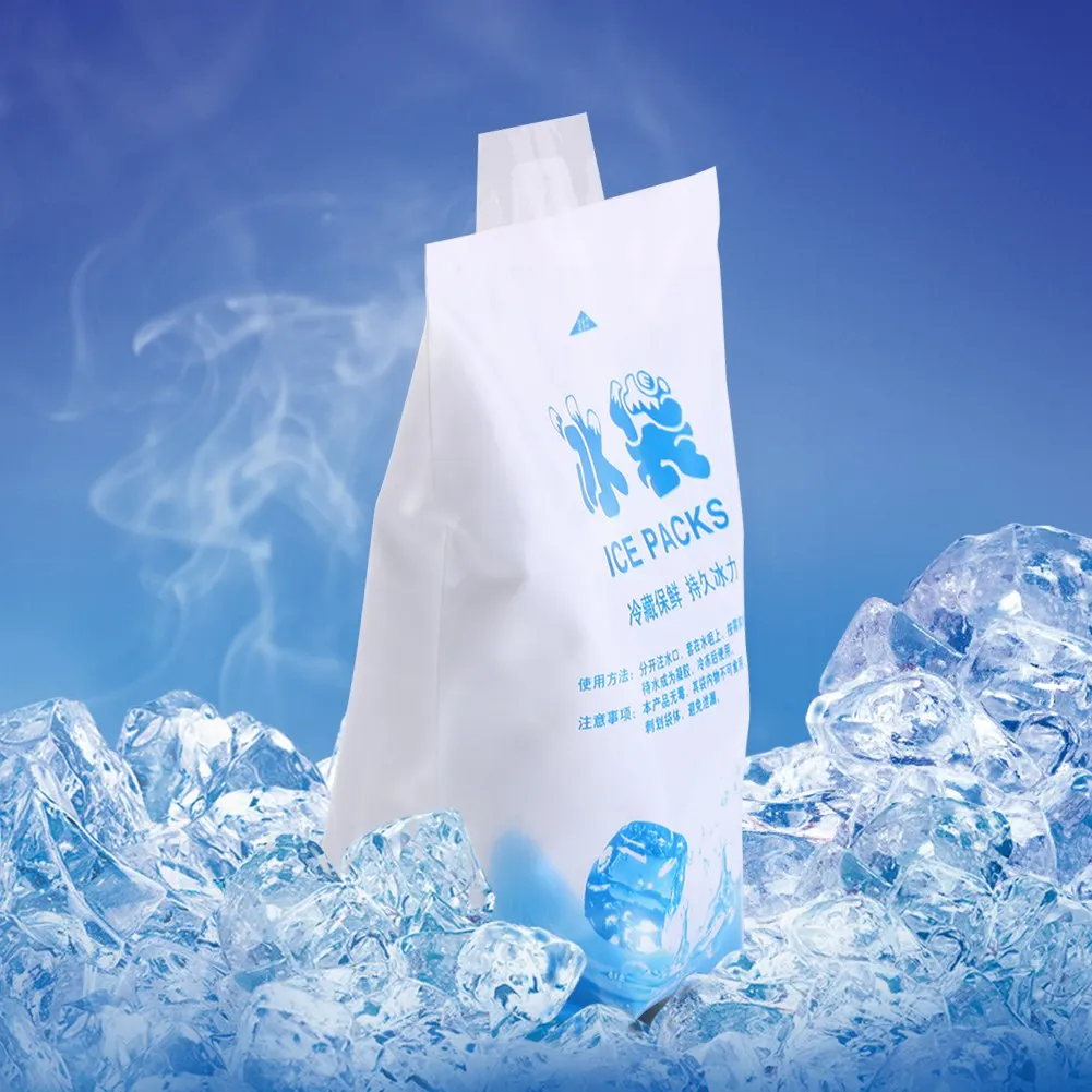 10Pcs Gel Ice Packs Reusable Cold Compress Packs for Injuries Pain Relief Safe Eco-Friendly Cold Gel Packs 200/400ml