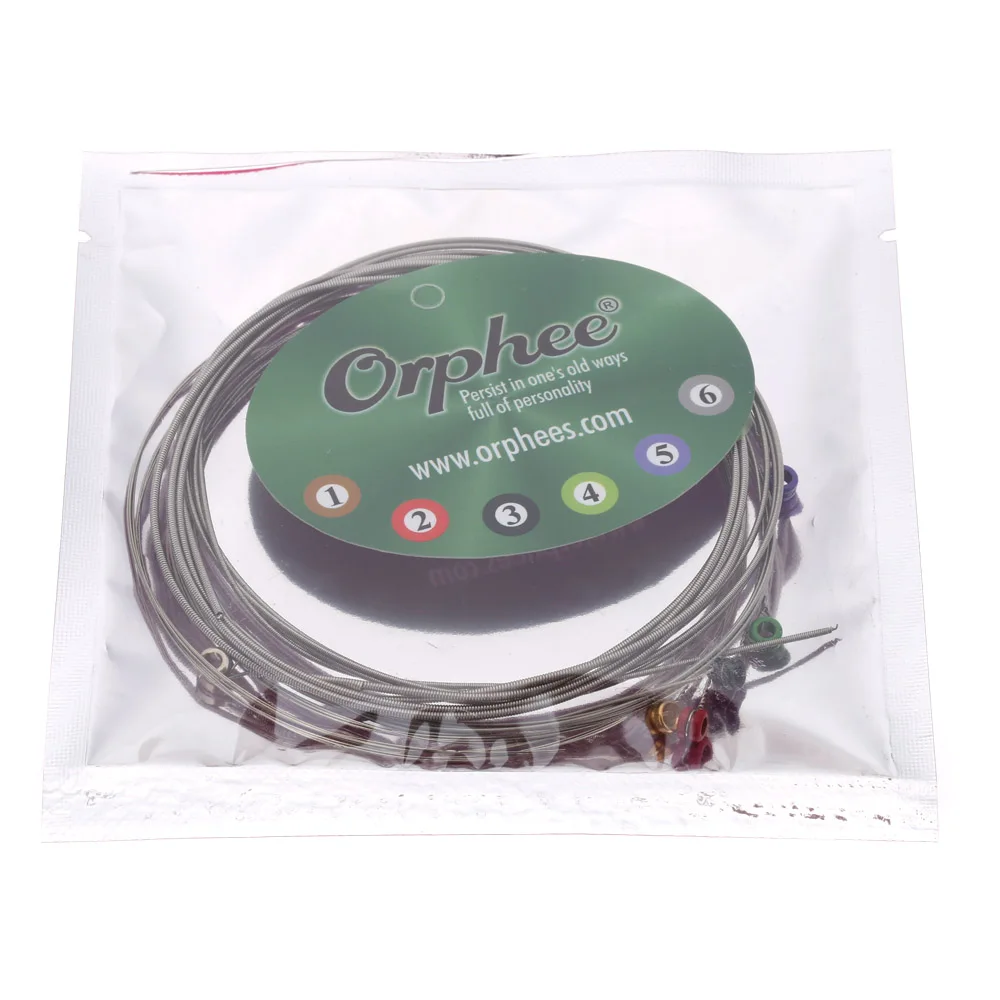 Orphee RX17 Electric Guitar Strings (.010-.046) 8% Nickel Alloy For Primary Guitar Players