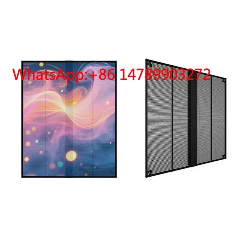 

High Permeability Transparent LED Video Wall Screen High Brightness LED Display for Subway Station Advertising