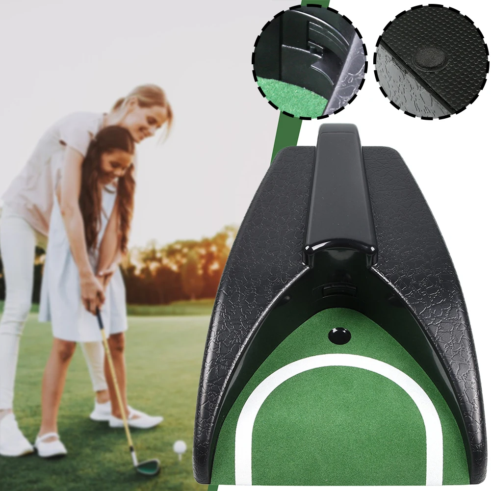 Auto Putt Returner Portable Auto Return Golfs Putting Trainers For Indoor Outdoor