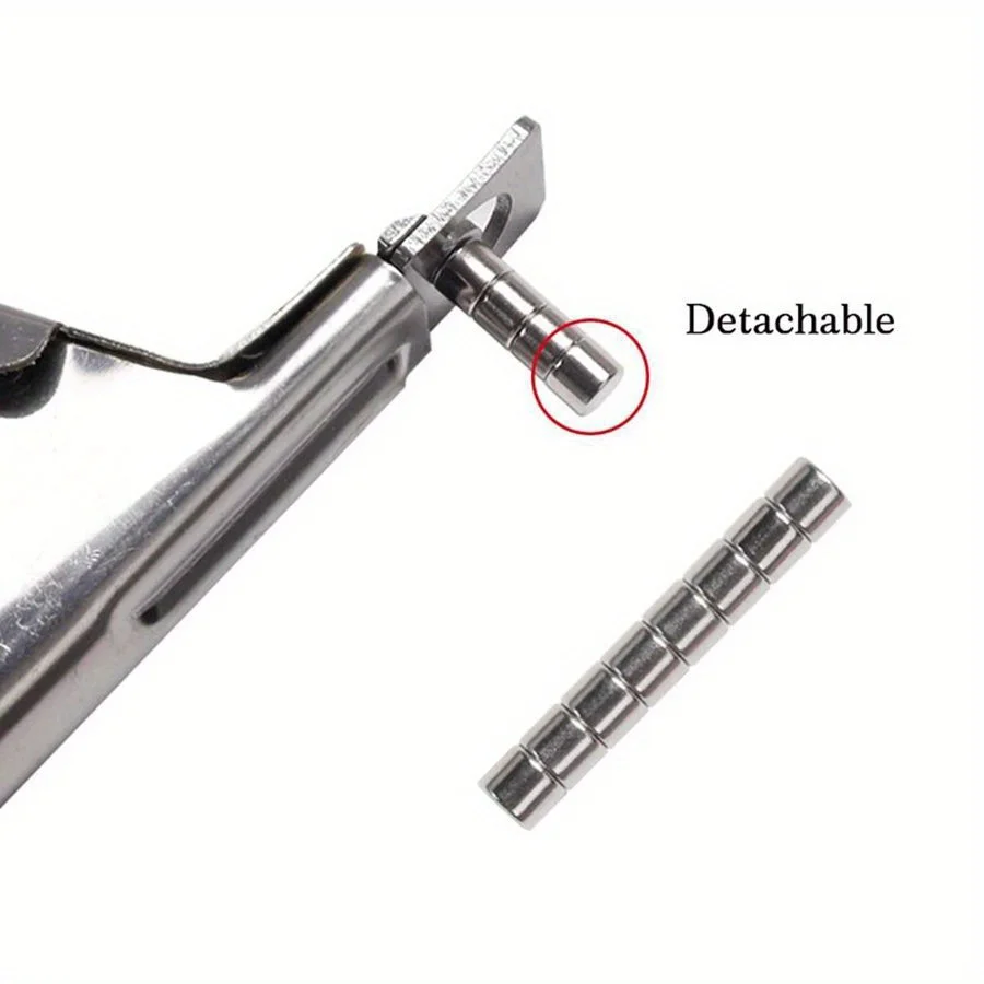 10 قطعة/الحقيبة مسمار أدوات الرسم مغناطيس قوي أسطواني متعدد الوظائف القط العين المغناطيس مانيكير تصميم ذاتي الصنع