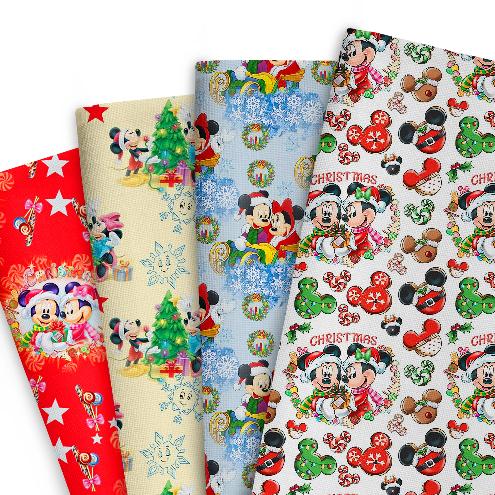 BEAST KINGOM Cartoon 50*145cm Patchwork Printed Polyester Fabric Tissue Sewing Quilting Fabrics Needlework Material DIY Handmade