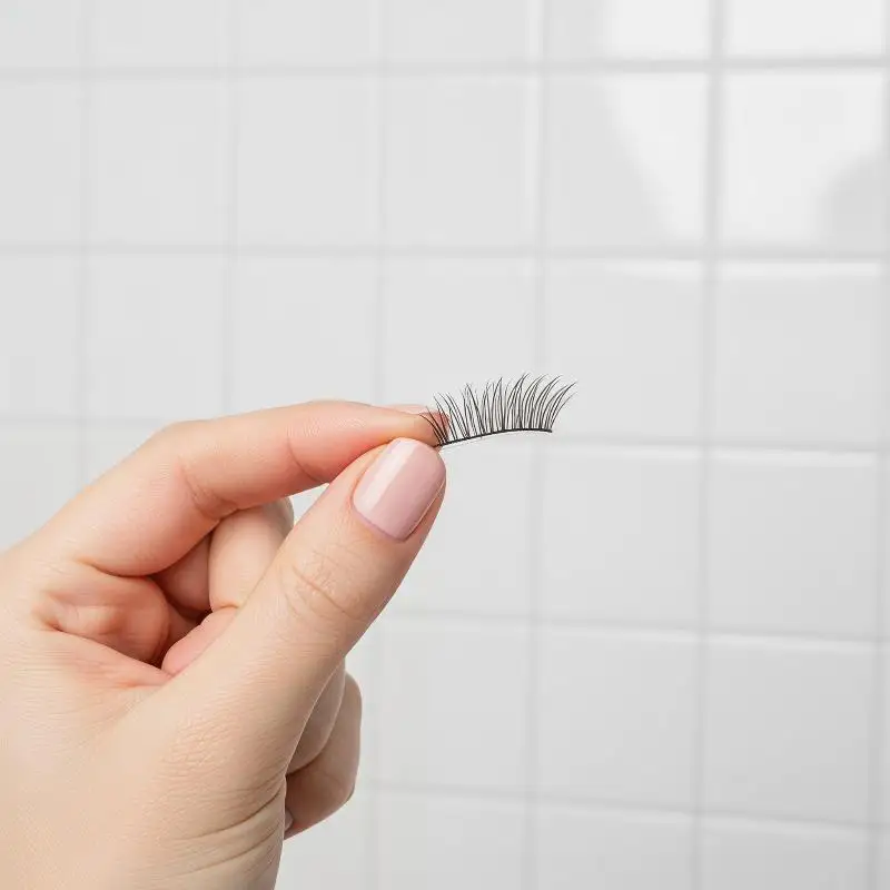 Glue Free Cluster Eyelashes Natural Lengthening Big Eye Effect 1 Set Reusable Lashes for Travel Makeup Beauty Lovers