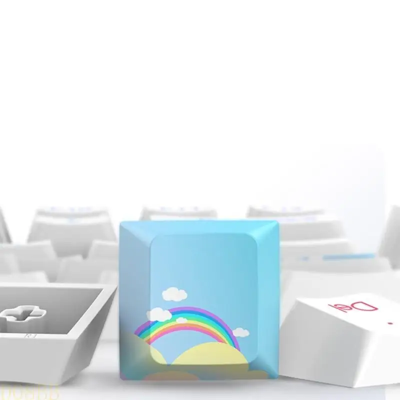 

D08B 130-ключ Keycaps Cherery Dye Sub для выключателей Cherry MX 61/64/68/84/87/96/104/108