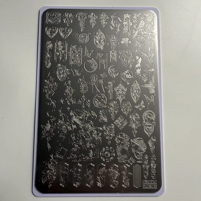 XMQ NAIL ART STAMPING PLATES BUBBLES TEMPLATES WERKZEUGE