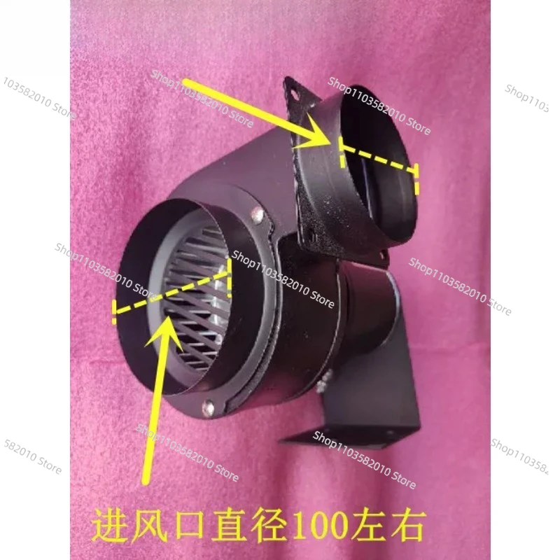 CY100 High Temp Centrifugal Fan, 45W 2800rpm Reflow Oven Motor with Speed Control for Industrial Ventilation