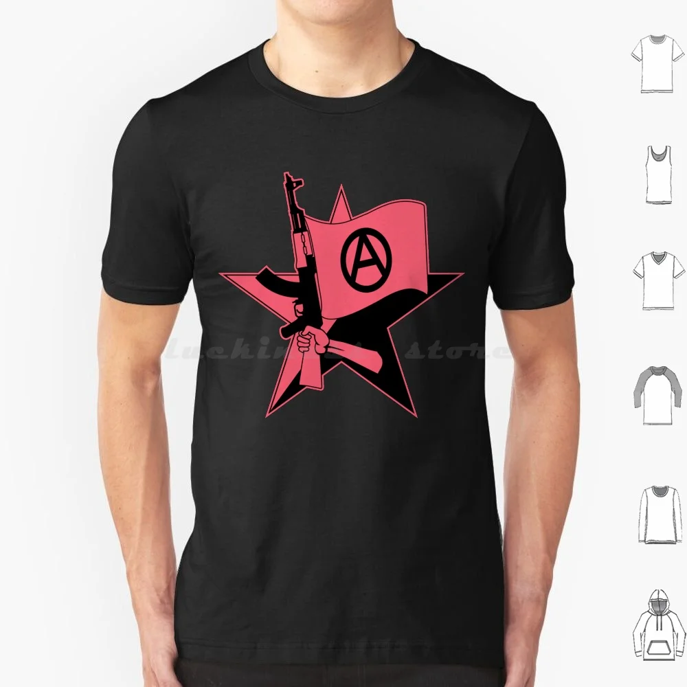 The Queer Insurrection And Liberation Army T Shirt Cotton Men Women DIY Print Tqila Anarchist Anarchism Anarcho Communism