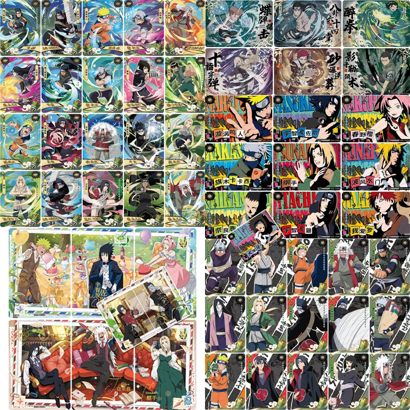 KAYOU Cartas de Batalha Naruto Genuínas - Capítulo Nível 4 Onda 8