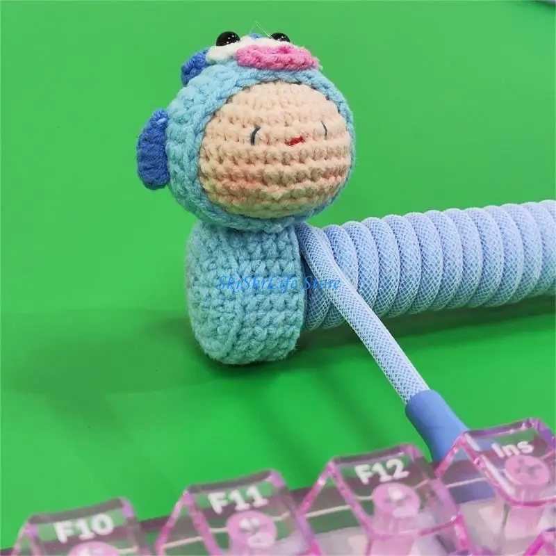 

E65E Aviation Cable Decoration Toy Counterweight Rod Figurine Cartoon Fiber Cotton