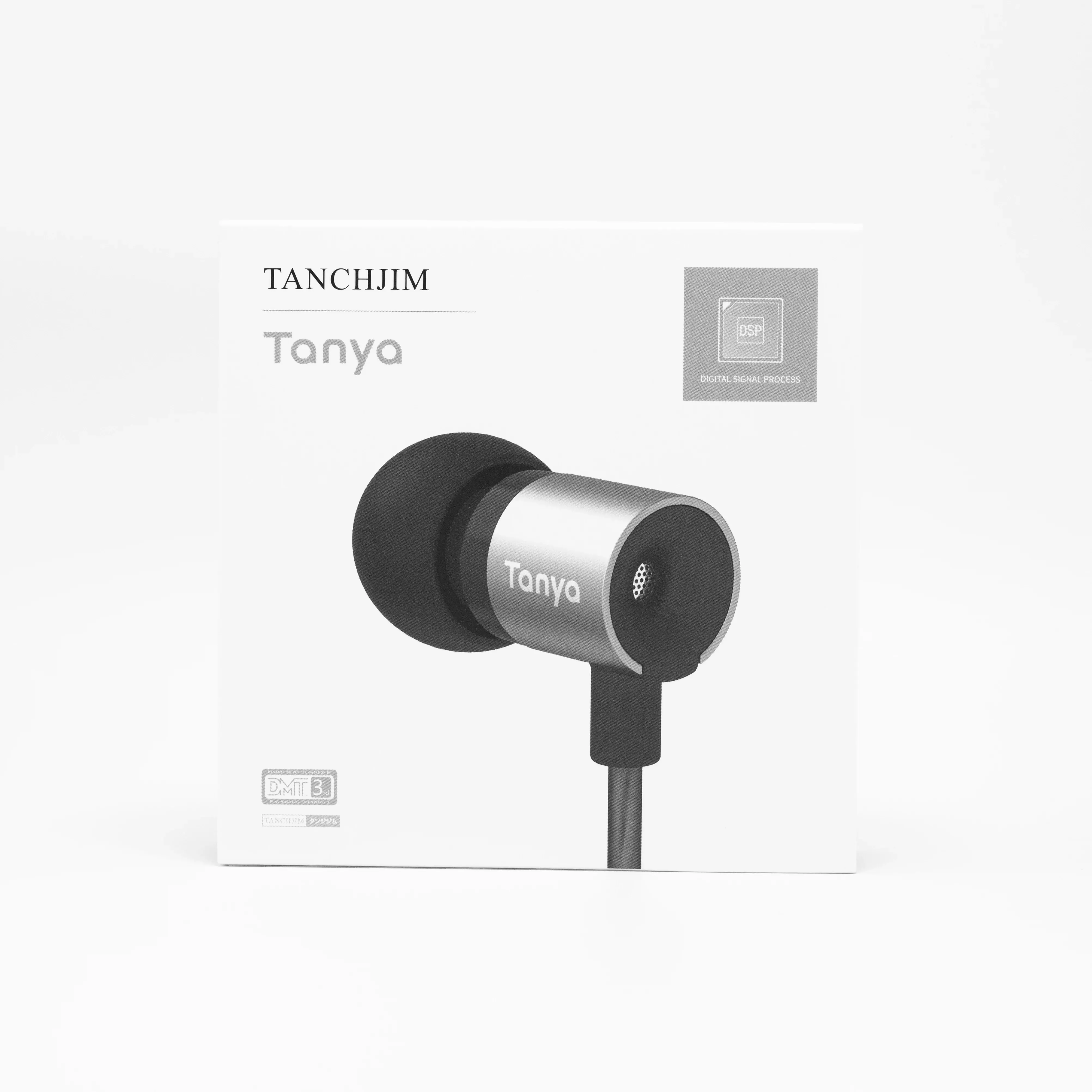 Tanya DD In-Ear Headphone  7MM Dynamic Earphone 3.5mm Line Plug HiFi Earbuds with Microphone