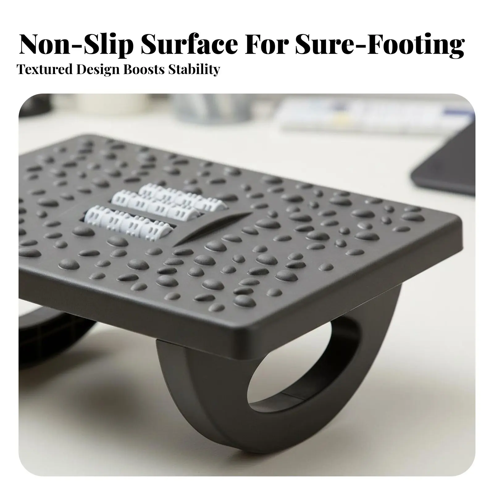 

Регулируемая угловая подставка для ног с противоскользящим покрытием, наклонная основа, прочная конструкция, для студентов и геймеров