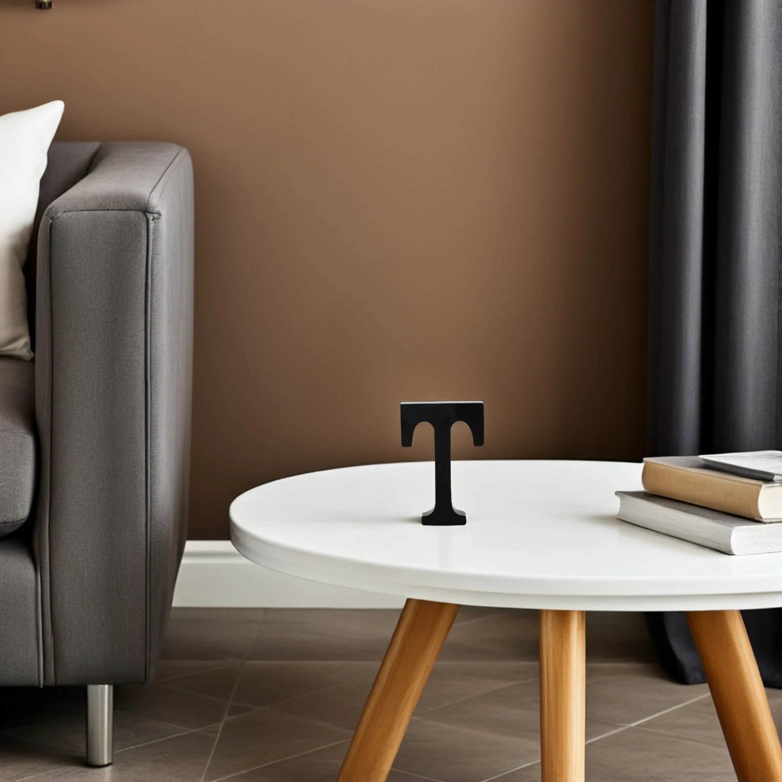 

Mini Acrylic Alphabet Letters Black Flatback for DIY Jewelry Making Scrapbooking Crafts Alphabet Table Centerpiece Decorations