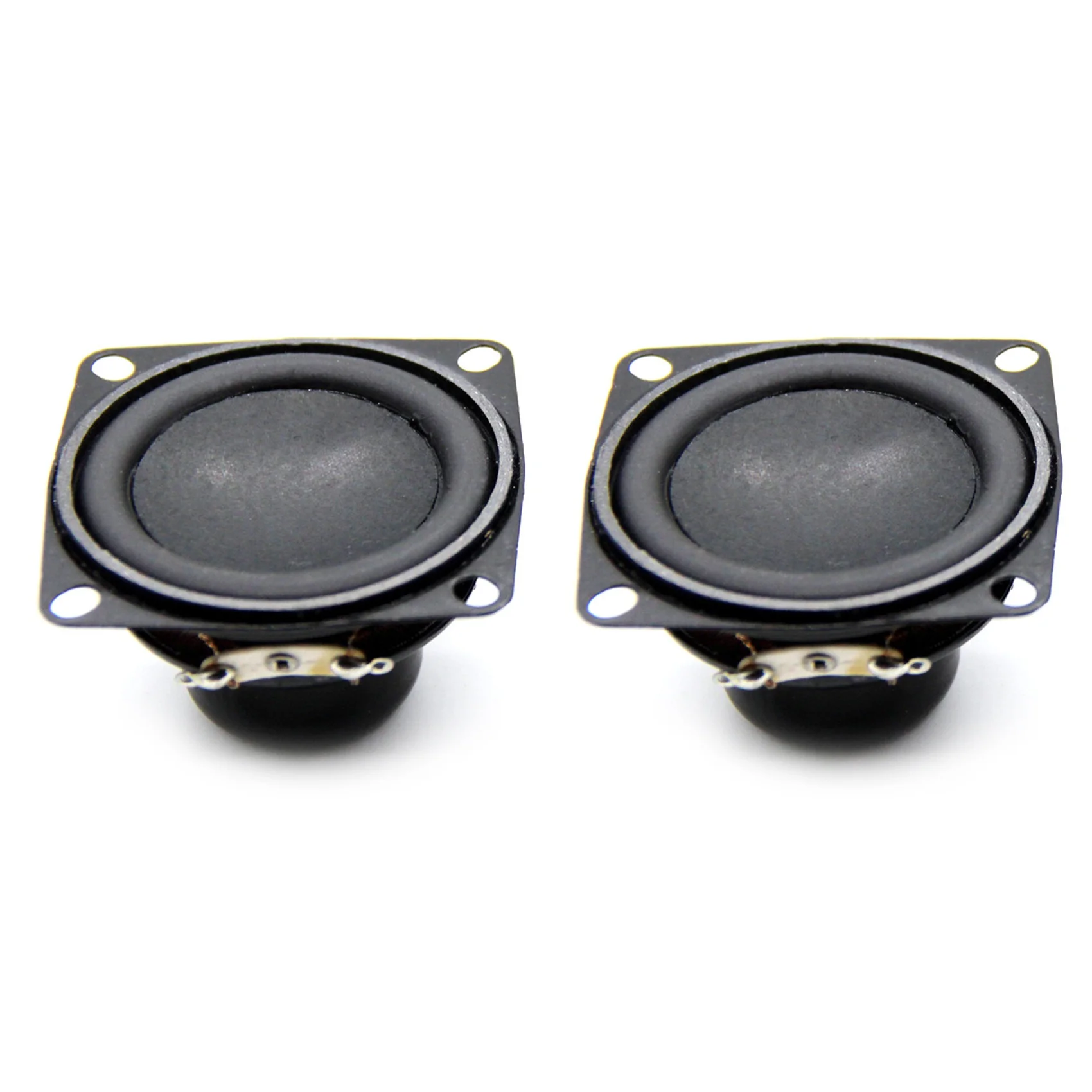 *A12R 2PCS Audio Speaker 4Ω 10W 53mm 2 Inch Bass Multimedia Speaker Loudspeaker DIY Sound Speaker for Home Theater