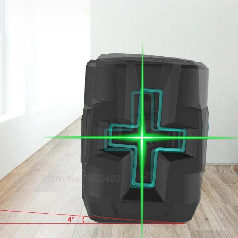 Youpin Mileseey-nivelador láser L62R de 2 líneas, herramienta de nivelación láser de línea cruzada, línea Horizontal y haz verde rojo, autonivelante Vertical