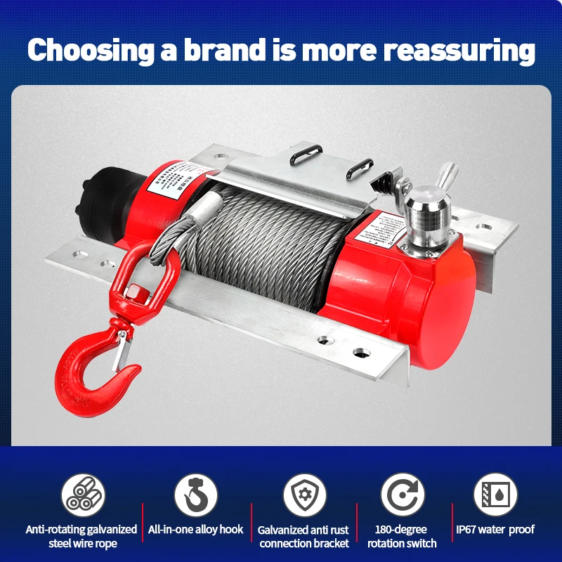 Hot Selling Hydraulic Forestry Winch Machine for Trucks / Tractor / Marine Anchor Winch Portable Mini Hydraulic Winch