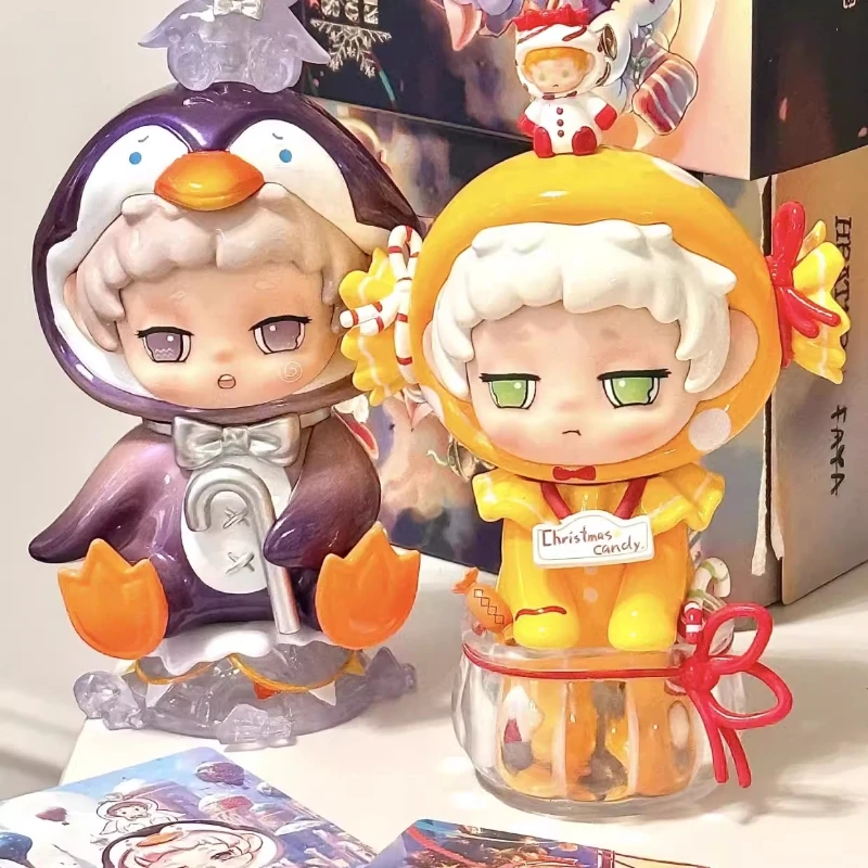 

Faya Surprise Christmas Gifts Bind Box Snow Country Night Song Trendy Mystery Kawaii Collectible Figure Chilren Room Decoration