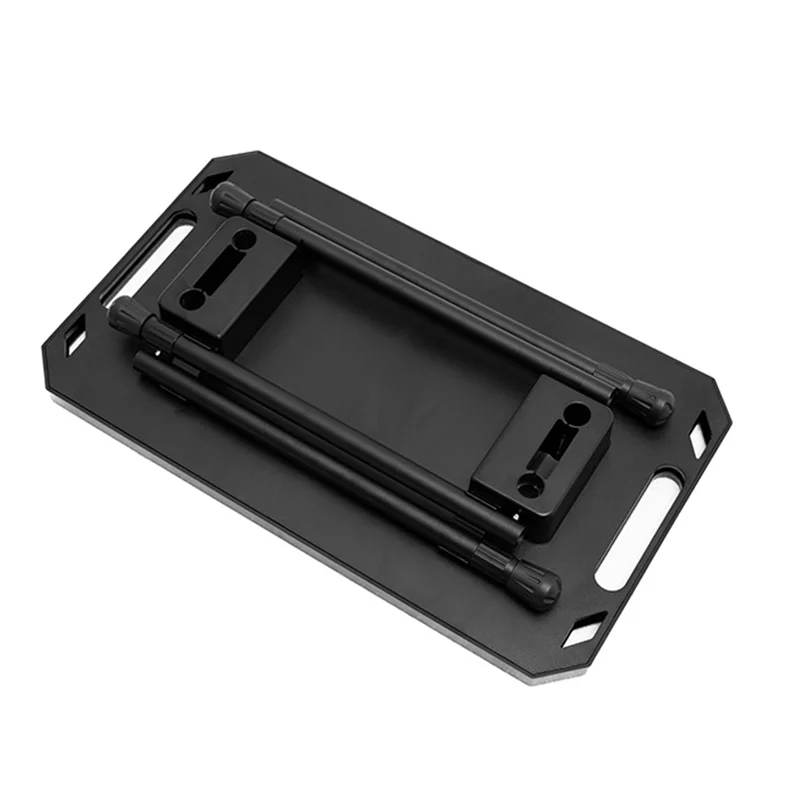 50 سنتيمتر طاولة تخييم قابلة للطي قابل للتعديل المحمولة خفيفة الوزن الجدول الجانبين معلقة تجهيزات المطابخ المشي لمسافات طويلة نزهة #4