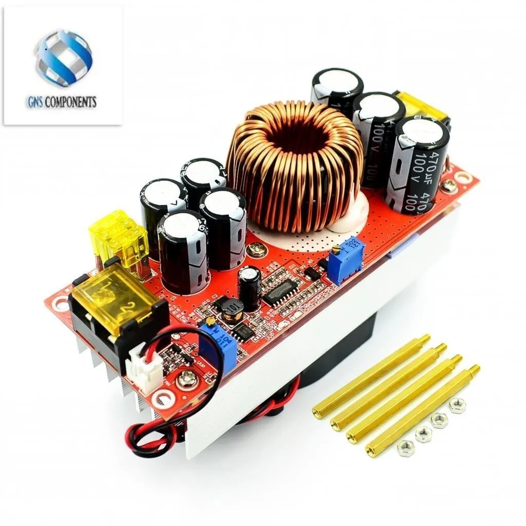 1200W/1800W DC Converter Boost Car Step-up Power Supply Module 20A 40A 20A Voltage Converter CV Boost Converter Regulator