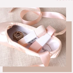 35cm Ballet Pointe Shoes Elastic Bands Ballet Toe Reinforced Elastic Bands Invisible Straps Fishnet Band for Pointe Shoe