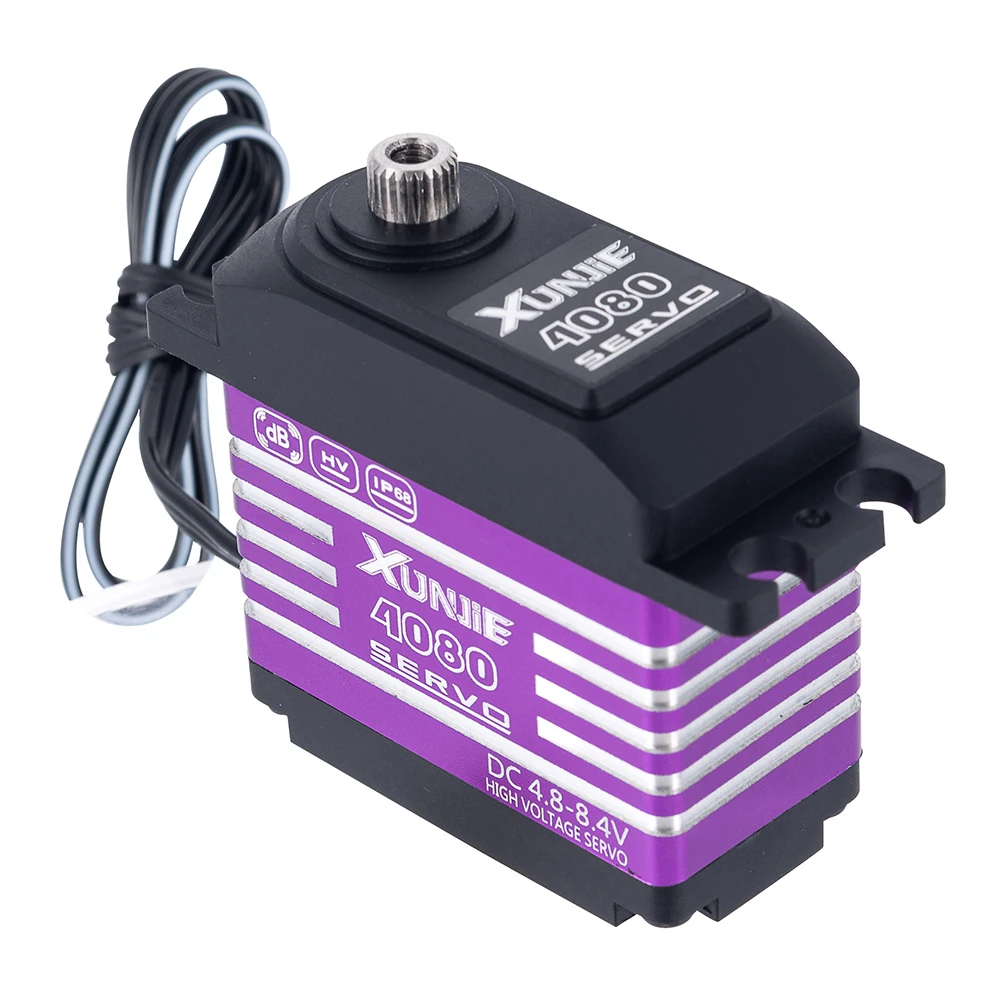 Ip68 Waterproof Rc Servo 40kg All Steel Gear Digital Servos Motor For Rc Accessories 1/8 1/10 Remote Control Cars Robot Boat