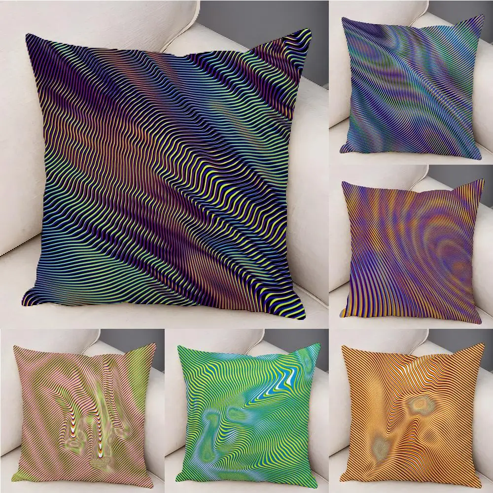 Luxury Premium Advanced Texture Pillow Case Natural Linen Organic Fabric Double-Sided Printing Sofa Home Decor Gift Pillow Case