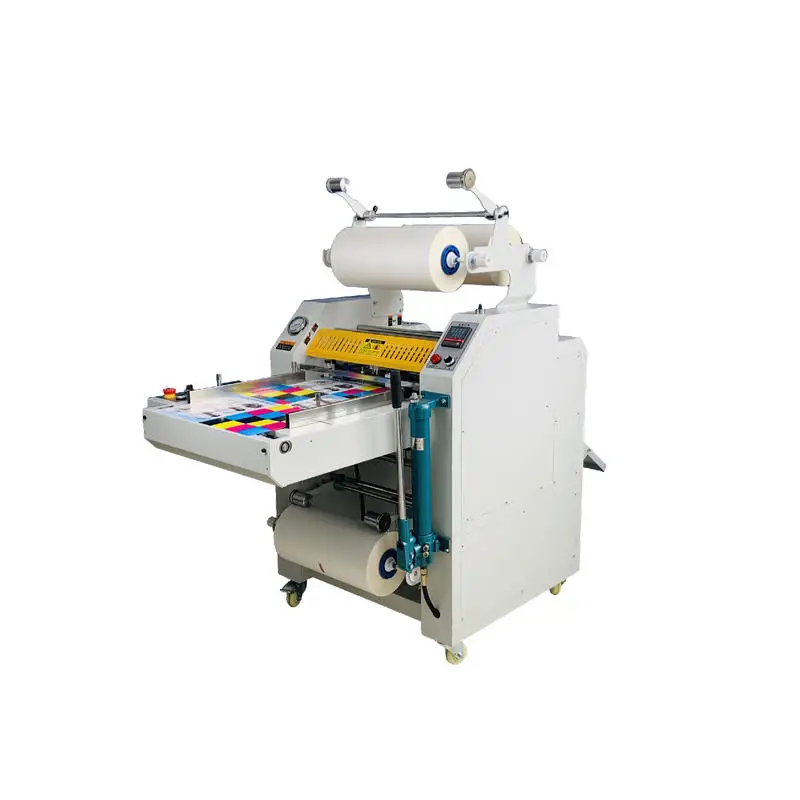 For FM400B 390mm 15.3inch Automatic Laminator Machines Hydraulic Hot and Cold Roll Laminating Machines