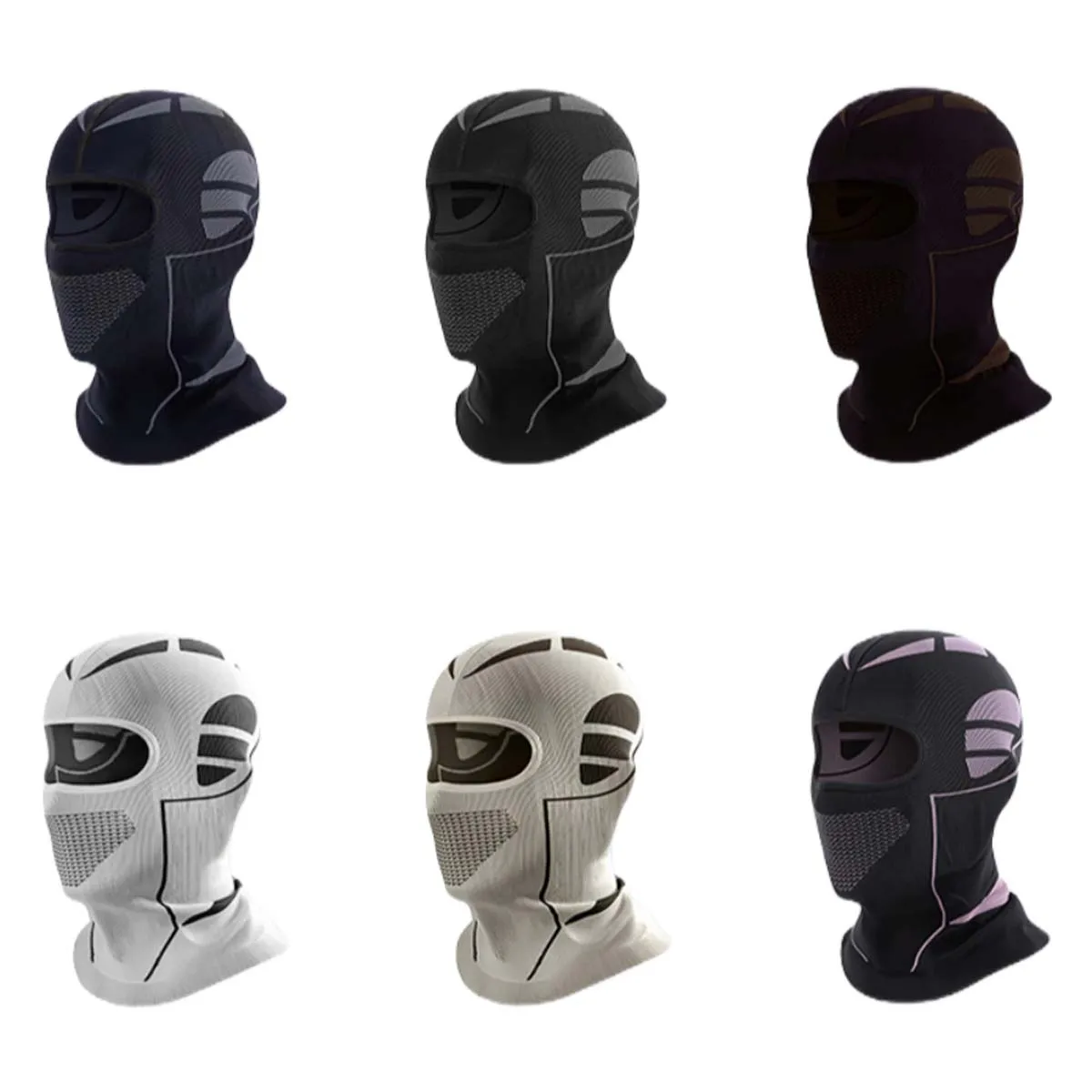 Winter Ski Mask Men Women Cold-Proof Thermal Scarf Winter Ski Hat Breathable Cycling Fishing Cap Full Face Helmet Liner Cover