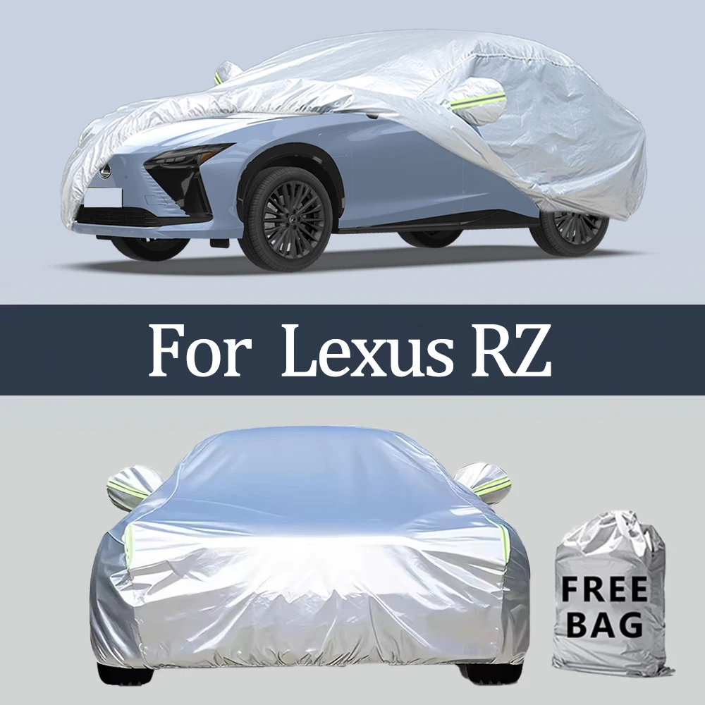 

For Lexus RZ Car Cover Outdoor Protection Covers Snow Sunshade Waterproof Dustproof Exterior UV Car Accessories